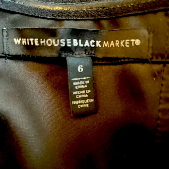 White House Black Market black dress. - Picture 4 of 12